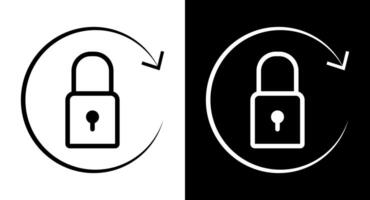 Reset password icon for web, ui, mobile apps. Reset password icon sign symbol vector