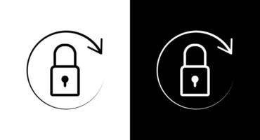 Reset password icon for web, ui, mobile apps. Reset password icon sign symbol. vector