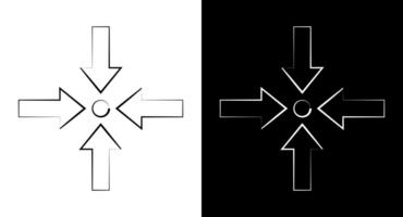 Alignment icon for web, ui, mobile apps. Alignment sign symbol. vector