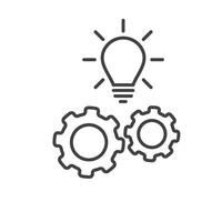 problem solution icon element design template vector