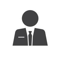 business person icon element design template vector
