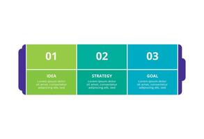 Creative concept for infographic with 3 steps, options, parts or processes. Business data visualization. vector