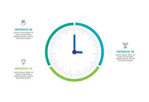 Creative concept for infographic with 3 steps, options, parts or processes. Business data visualization. vector