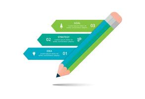 Creative concept for infographic with 3 steps, options, parts or processes. Business data visualization. vector