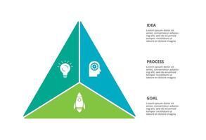 Creative concept for infographic with 3 steps, options, parts or processes. Business data visualization. vector