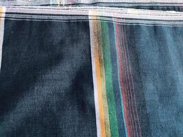 classic fabric repeating modern pattern with modern textured Halftone texture, Natural linen background texture. photo
