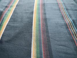 classic fabric repeating modern pattern with modern textured Halftone texture, Natural linen background texture. photo