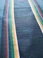 classic fabric repeating modern pattern with modern textured Halftone texture, Natural linen background texture. photo