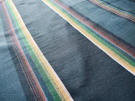 classic fabric repeating modern pattern with modern textured Halftone texture, Natural linen background texture. photo