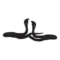 Snake icon design vector