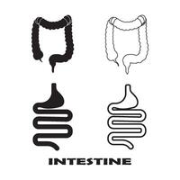 intestines icon design vector