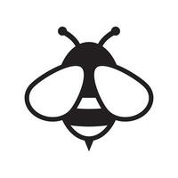 Honey Bee icon. Insect character. Cartoon flying bee. vector