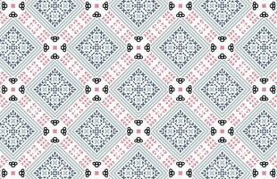 Seamless design with traditional embroidery pattern vector