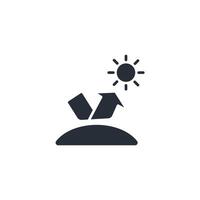 sunblock icon. .Editable stroke.linear style sign for use web design,logo.Symbol illustration. vector