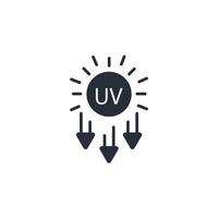 ultraviolet icon. .Editable stroke.linear style sign for use web design,logo.Symbol illustration. vector