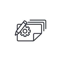 Prototype icon. .Editable stroke.linear style sign for use web design,logo.Symbol illustration. vector
