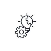 innovation icon. .Editable stroke.linear style sign for use web design,logo.Symbol illustration. vector