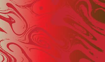 a red and gold background with swirls vector