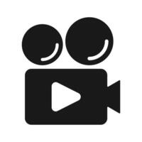 camera record icon live streaming vector