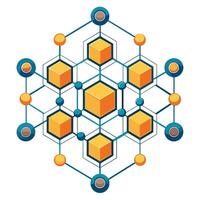 Logo Design for Technological Company vector