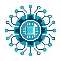 Logo Design for Technological Company vector