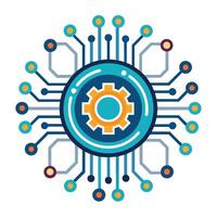 Logo Design for Technological Company vector