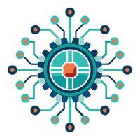 Logo Design for Technological Company vector