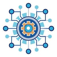 Logo Design for Technological Company vector