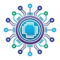Logo Design for Technological Company vector