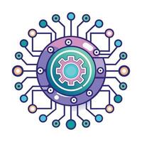 Logo Design for Technological Company vector