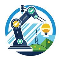 Logo Design for Technological Company vector