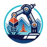 Logo Design for Technological Company vector