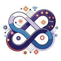 Logo Design for Technological Company vector