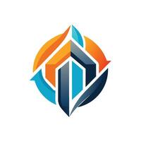 Logo Design for Technological Company vector