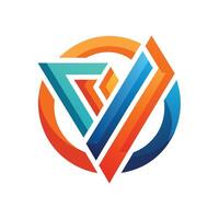 Logo Design for Technological Company vector
