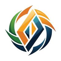 Logo Design for Technological Company vector