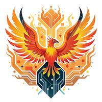 Logo Design for Technological Company vector