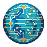 Logo Design for Technological Company vector