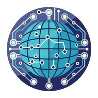 Logo Design for Technological Company vector