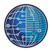 Logo Design for Technological Company vector