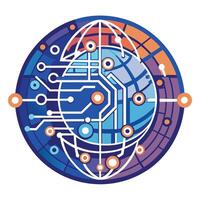 Logo Design for Technological Company vector