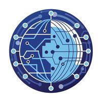 Logo Design for Technological Company vector
