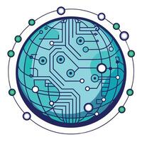 Logo Design for Technological Company vector