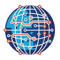Logo Design for Technological Company vector