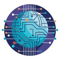 Logo Design for Technological Company vector