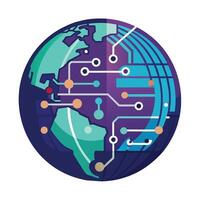 Logo Design for Technological Company vector