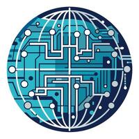 Logo Design for Technological Company vector