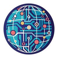 Logo Design for Technological Company vector