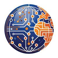 Logo Design for Technological Company vector
