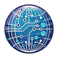 Logo Design for Technological Company vector